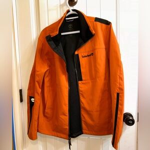 Men’s Timberland Orange Shell Jacket - Size Medium- EUC